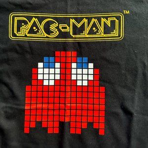 Uniqlo PACMAN Black Tshirt Large